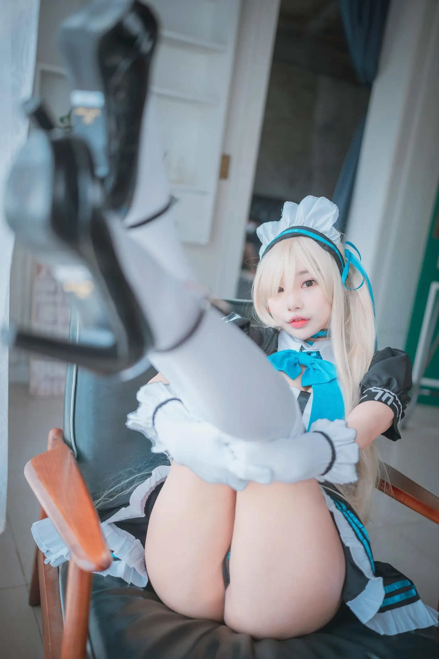 Zzyuri (쮸리) – NO.20 [DJAWA] 明日奈的女仆庄园 [88P]插图